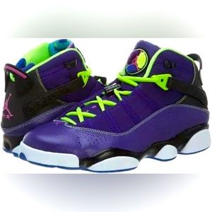 Jordan Six Rings (Bel Air) Court Purple/Club Pink-Blk-Flash Lm (8)